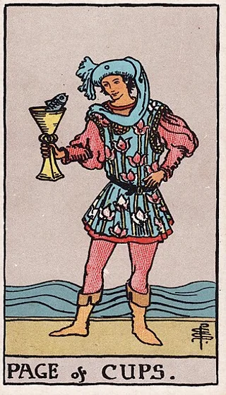 Page of Cups