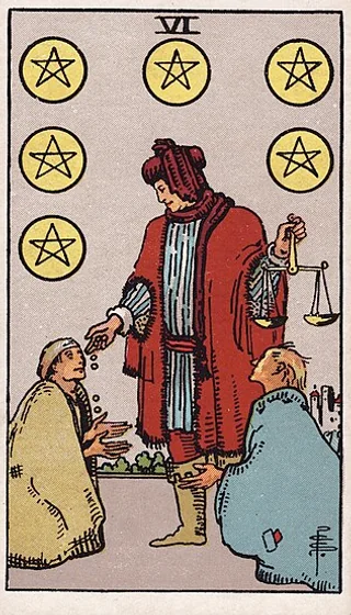 Six of Pentacles