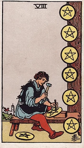 Eight of Pentacles