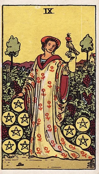 Nine of Pentacles