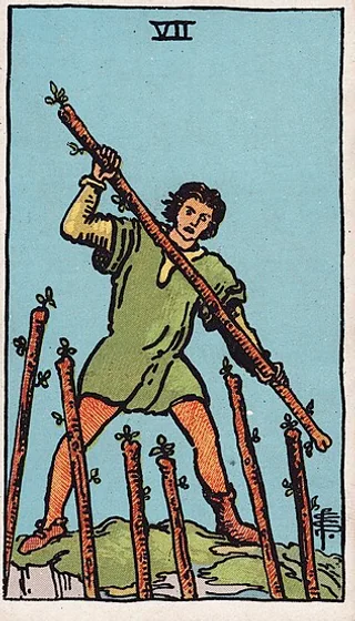 Seven of Wands