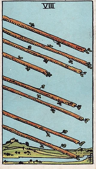 Eight of Wands